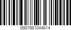 Código de barras (EAN, GTIN, SKU, ISBN): '0887961044614'