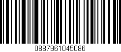 Código de barras (EAN, GTIN, SKU, ISBN): '0887961045086'