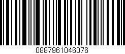 Código de barras (EAN, GTIN, SKU, ISBN): '0887961046076'