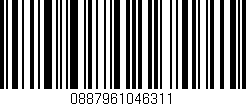 Código de barras (EAN, GTIN, SKU, ISBN): '0887961046311'