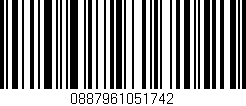 Código de barras (EAN, GTIN, SKU, ISBN): '0887961051742'