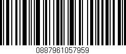 Código de barras (EAN, GTIN, SKU, ISBN): '0887961057959'