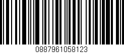 Código de barras (EAN, GTIN, SKU, ISBN): '0887961058123'
