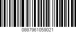 Código de barras (EAN, GTIN, SKU, ISBN): '0887961059021'