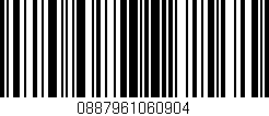 Código de barras (EAN, GTIN, SKU, ISBN): '0887961060904'