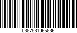 Código de barras (EAN, GTIN, SKU, ISBN): '0887961065886'