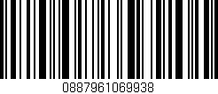 Código de barras (EAN, GTIN, SKU, ISBN): '0887961069938'