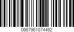 Código de barras (EAN, GTIN, SKU, ISBN): '0887961074482'