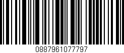 Código de barras (EAN, GTIN, SKU, ISBN): '0887961077797'