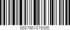 Código de barras (EAN, GTIN, SKU, ISBN): '0887961079395'