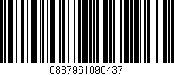 Código de barras (EAN, GTIN, SKU, ISBN): '0887961090437'