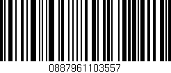 Código de barras (EAN, GTIN, SKU, ISBN): '0887961103557'