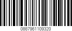 Código de barras (EAN, GTIN, SKU, ISBN): '0887961109320'