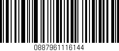 Código de barras (EAN, GTIN, SKU, ISBN): '0887961116144'