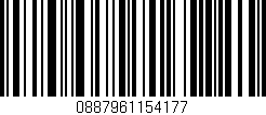 Código de barras (EAN, GTIN, SKU, ISBN): '0887961154177'