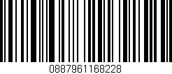 Código de barras (EAN, GTIN, SKU, ISBN): '0887961168228'