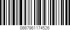 Código de barras (EAN, GTIN, SKU, ISBN): '0887961174526'