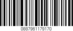 Código de barras (EAN, GTIN, SKU, ISBN): '0887961179170'