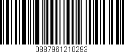 Código de barras (EAN, GTIN, SKU, ISBN): '0887961210293'