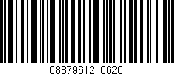 Código de barras (EAN, GTIN, SKU, ISBN): '0887961210620'