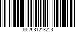 Código de barras (EAN, GTIN, SKU, ISBN): '0887961216226'