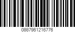 Código de barras (EAN, GTIN, SKU, ISBN): '0887961216776'
