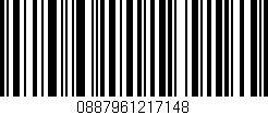 Código de barras (EAN, GTIN, SKU, ISBN): '0887961217148'
