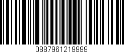 Código de barras (EAN, GTIN, SKU, ISBN): '0887961219999'