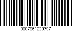 Código de barras (EAN, GTIN, SKU, ISBN): '0887961220797'