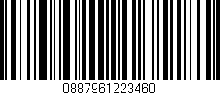 Código de barras (EAN, GTIN, SKU, ISBN): '0887961223460'