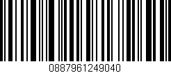 Código de barras (EAN, GTIN, SKU, ISBN): '0887961249040'