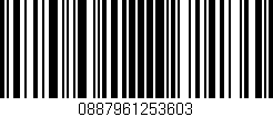 Código de barras (EAN, GTIN, SKU, ISBN): '0887961253603'