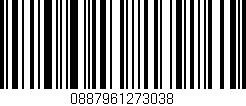 Código de barras (EAN, GTIN, SKU, ISBN): '0887961273038'