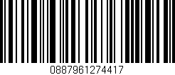 Código de barras (EAN, GTIN, SKU, ISBN): '0887961274417'