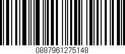 Código de barras (EAN, GTIN, SKU, ISBN): '0887961275148'