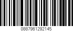 Código de barras (EAN, GTIN, SKU, ISBN): '0887961292145'