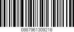 Código de barras (EAN, GTIN, SKU, ISBN): '0887961309218'