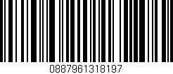 Código de barras (EAN, GTIN, SKU, ISBN): '0887961318197'