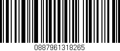 Código de barras (EAN, GTIN, SKU, ISBN): '0887961318265'