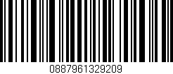 Código de barras (EAN, GTIN, SKU, ISBN): '0887961329209'
