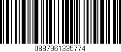 Código de barras (EAN, GTIN, SKU, ISBN): '0887961335774'