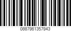 Código de barras (EAN, GTIN, SKU, ISBN): '0887961357943'
