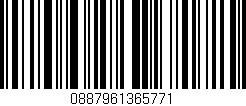 Código de barras (EAN, GTIN, SKU, ISBN): '0887961365771'