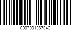 Código de barras (EAN, GTIN, SKU, ISBN): '0887961367843'