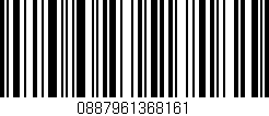 Código de barras (EAN, GTIN, SKU, ISBN): '0887961368161'