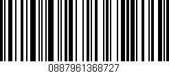 Código de barras (EAN, GTIN, SKU, ISBN): '0887961368727'