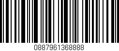 Código de barras (EAN, GTIN, SKU, ISBN): '0887961368888'