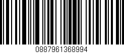 Código de barras (EAN, GTIN, SKU, ISBN): '0887961368994'