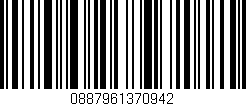 Código de barras (EAN, GTIN, SKU, ISBN): '0887961370942'