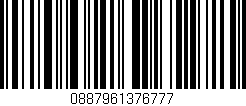 Código de barras (EAN, GTIN, SKU, ISBN): '0887961376777'